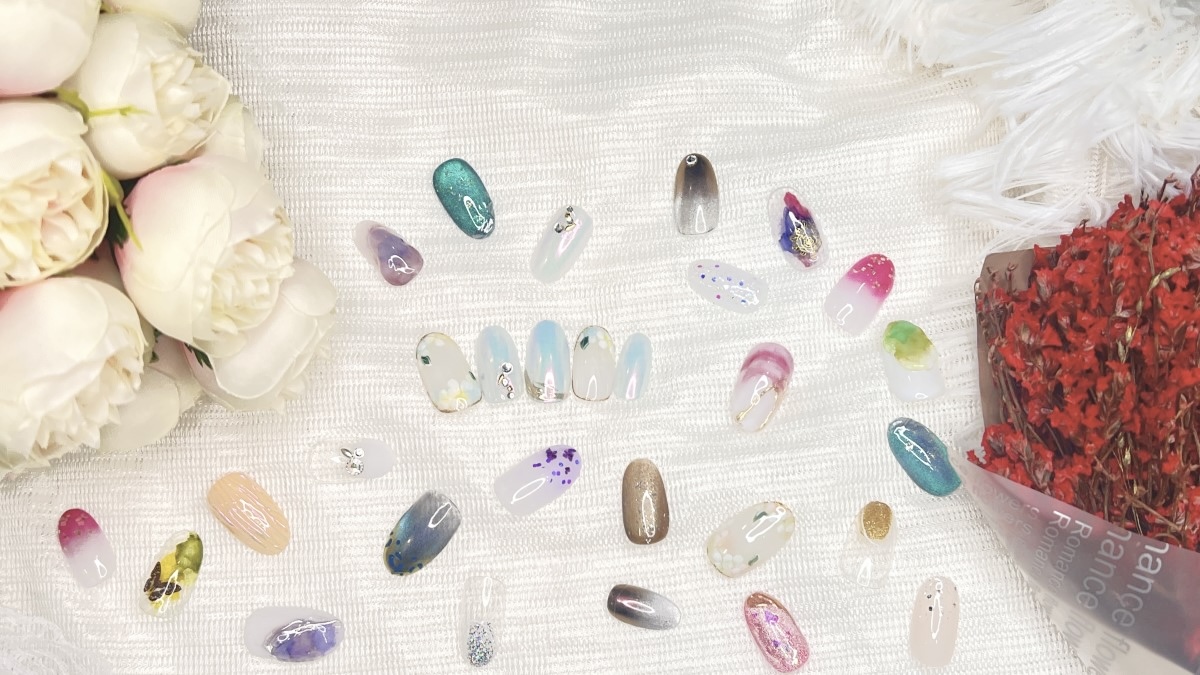 June Monthly Gel Nail Designs Carte Blanche at Mira Place