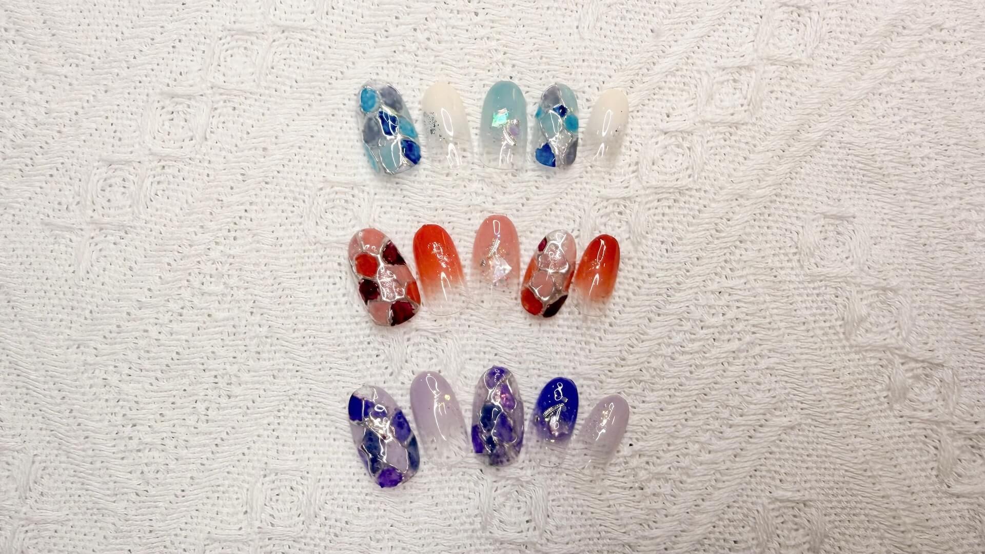 Mani B Stained Glass Nails