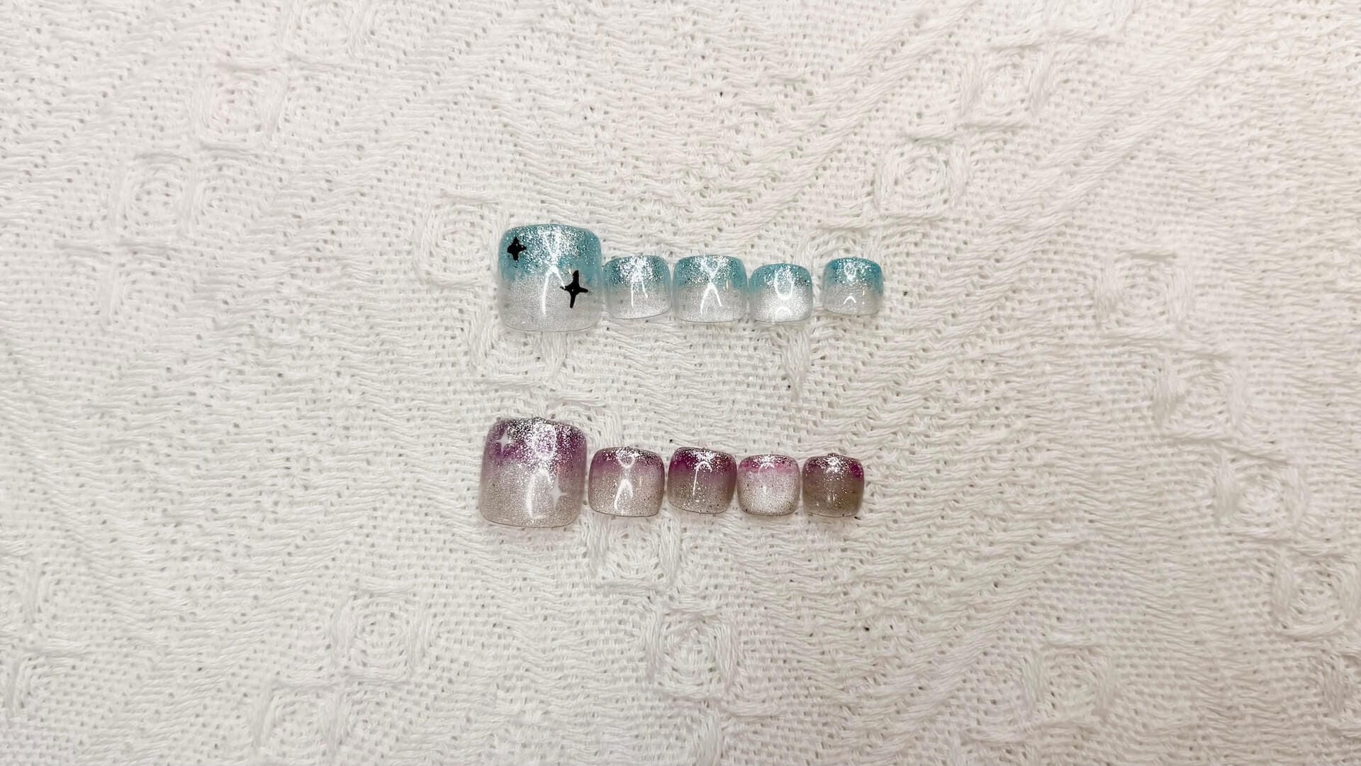 Pedi Nightsky Nails